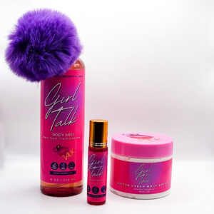 Sweet Confidence Shine Set – Body Mist, Body Butter & Body Oil