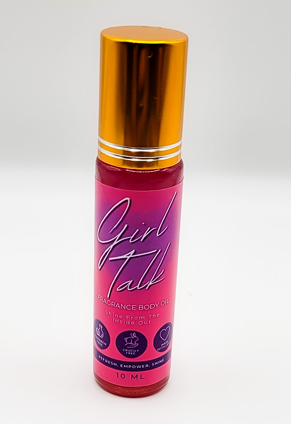 Sweet Confidence Fragrance Body Oil Roll-On – 10 mL | Girl Talk Inc.